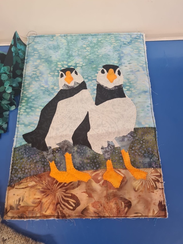 Applique artwork by Kate